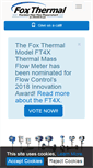 Mobile Screenshot of foxthermal.com